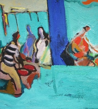 Sans titre n°3 - 40 x 30 cm - Technique mixte sur toile