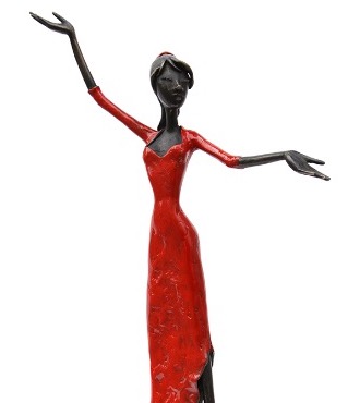 Marina - 47 cm - Sculpture en bronze, pièce unique