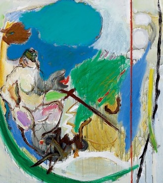 Nude - 120 x 120 cm - Technique mixte sur toile