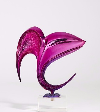 Emergence - 40 x 33 cm – Bronze poli miroir