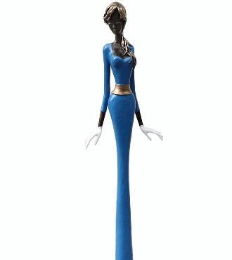 Laura - 172 cm - Sculpture en bronze, pièce unique