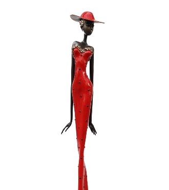 Agathe - 102 cm - Sculpture en bronze, pièce unique