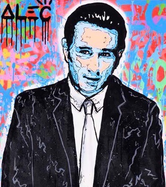 De Niro Icon (Goodfellas) - 132 x 76 cm - Technique mixte sur toile