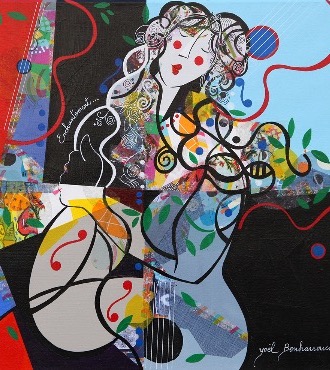 Enchantement - 60 x 80 cm - Acrylique sur toile