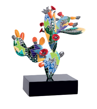 Dessert Blossom - 89 x 89 x 63 cm - Sculpture en aluminium