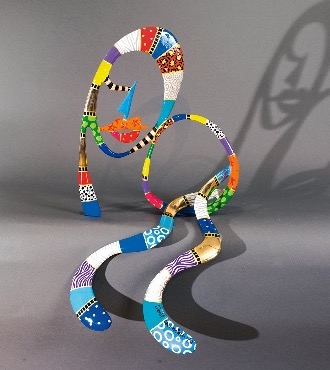 Verseau - 71 x 40 x 30 cm - Sculpture en bronze