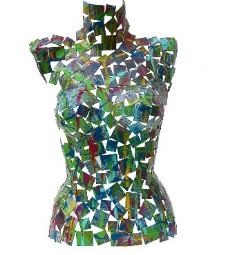 Buste #15 - Sculpture en bronze – 55 x 35 x 20 cm