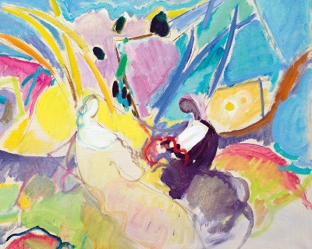 Sans titre n°1 - 102 x 82 cm - Technique mixte sur toile