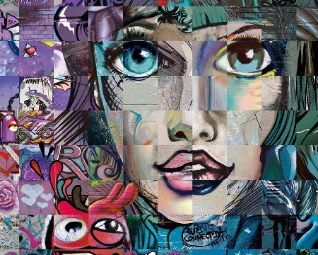 Want you book - 100 x 100 cm - Photographie sur aluminium