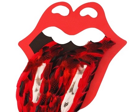 Let's Rock - 100 x 70 cm - Plumes et dessin