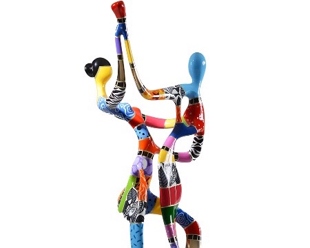 Tango - 95 x 53 x 45 cm - Sculpture en bronze