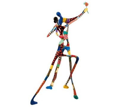 La cumparsita - 125 x 94 x 59 cm - Sculpture en bronze