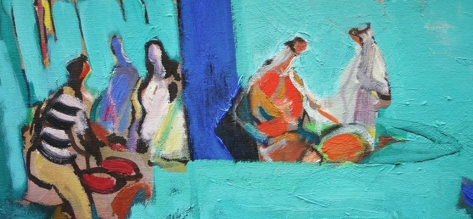 Sans titre n°3 - 40 x 30 cm - Technique mixte sur toile