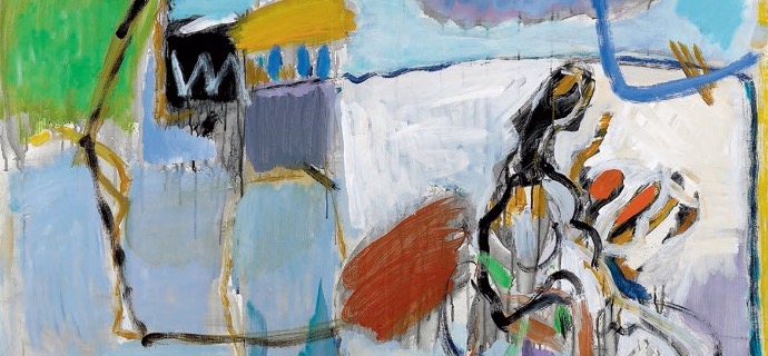 Woman reading - 130 x 130 cm - Technique mixte sur toile