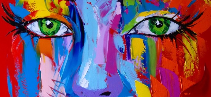 Lily - 80 x 60 cm - Acrylique sur aluminium