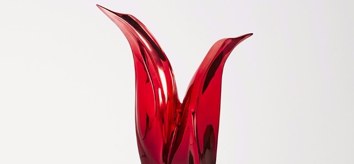 Complicité - 72 x 45 cm – Bronze poli miroir