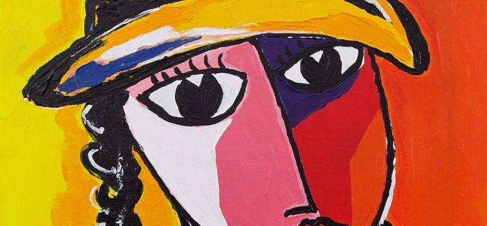 25 ans - 92 x 73 cm - Technique mixte sur toile