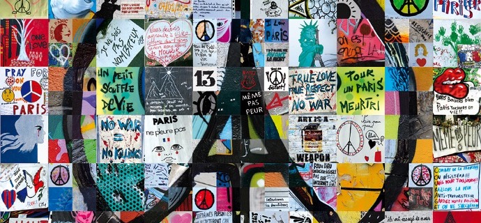 Génération Bataclan - 100 x 100 cm - Photographie sur aluminium