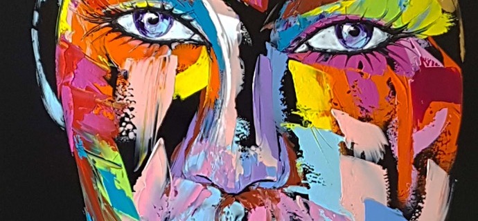 Vera - 80 x 60 cm - Acrylique sur aluminium