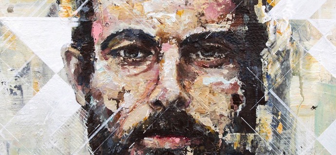Olav - 120 x 120 cm - Huile sur toile