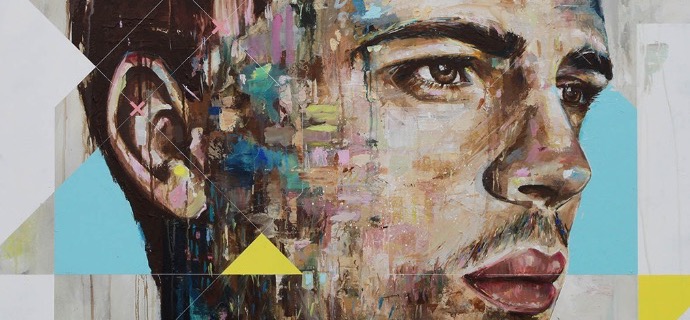 Max - 120 x 120 cm - Huile sur toile
