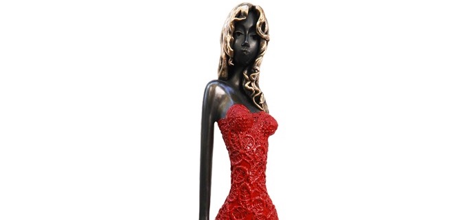Aimée - 100 cm - Sculpture en bronze