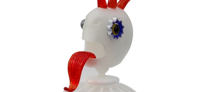 Le Gardien - Sculpture en verre - 50 cm