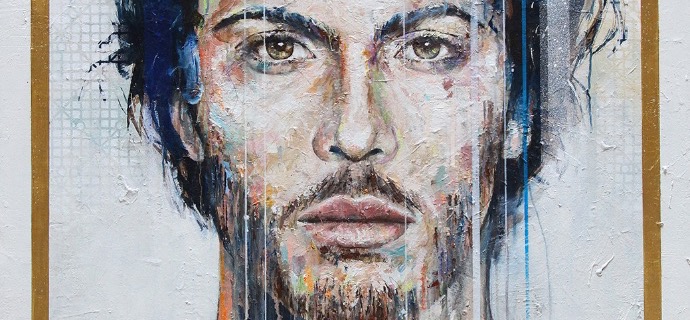 Noé - 100 x 120 cm - Technique mixte sur toile