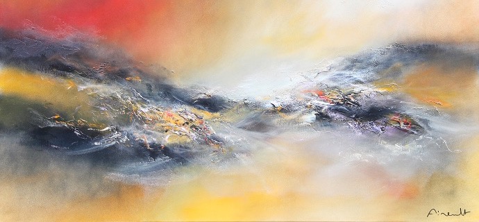 Paysage 2 - 130 x 89 cm - Huile sur toile