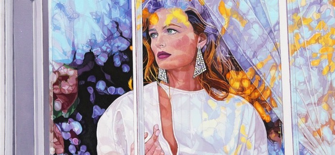 Un printemps pour Odéssa - 100 x 81 cm - Huile sur toile - Vendue
