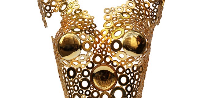 Buste #13 - Sculpture en bronze – 55 x 35 x 20 cm